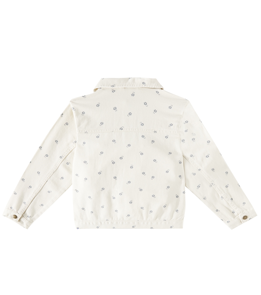 Veste Chore en jean à fleurs | Rylee + Cru