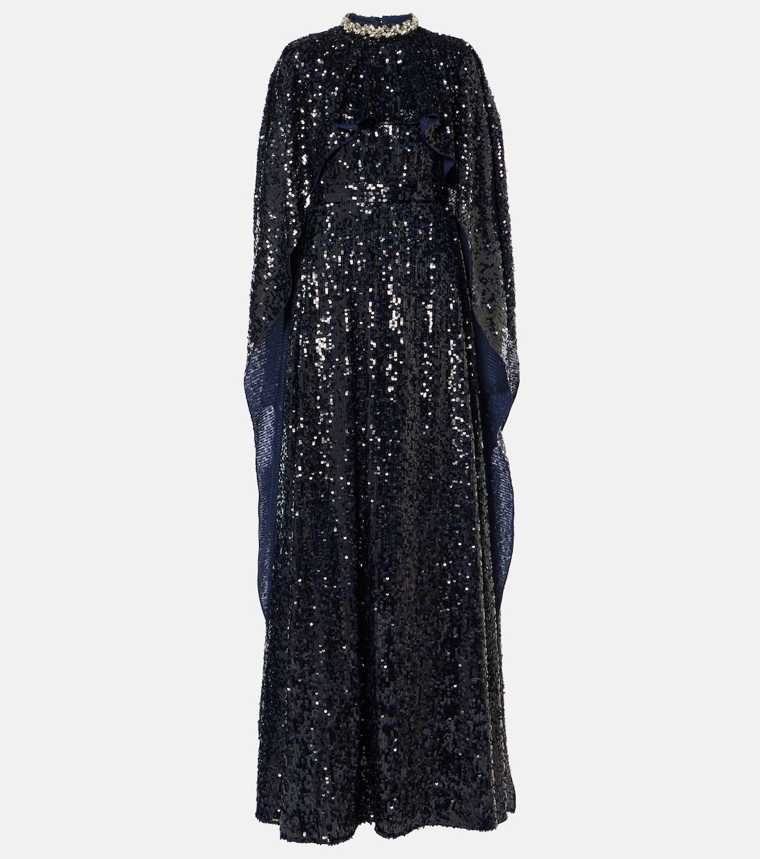 Abito lungo con paillettes | Erdem