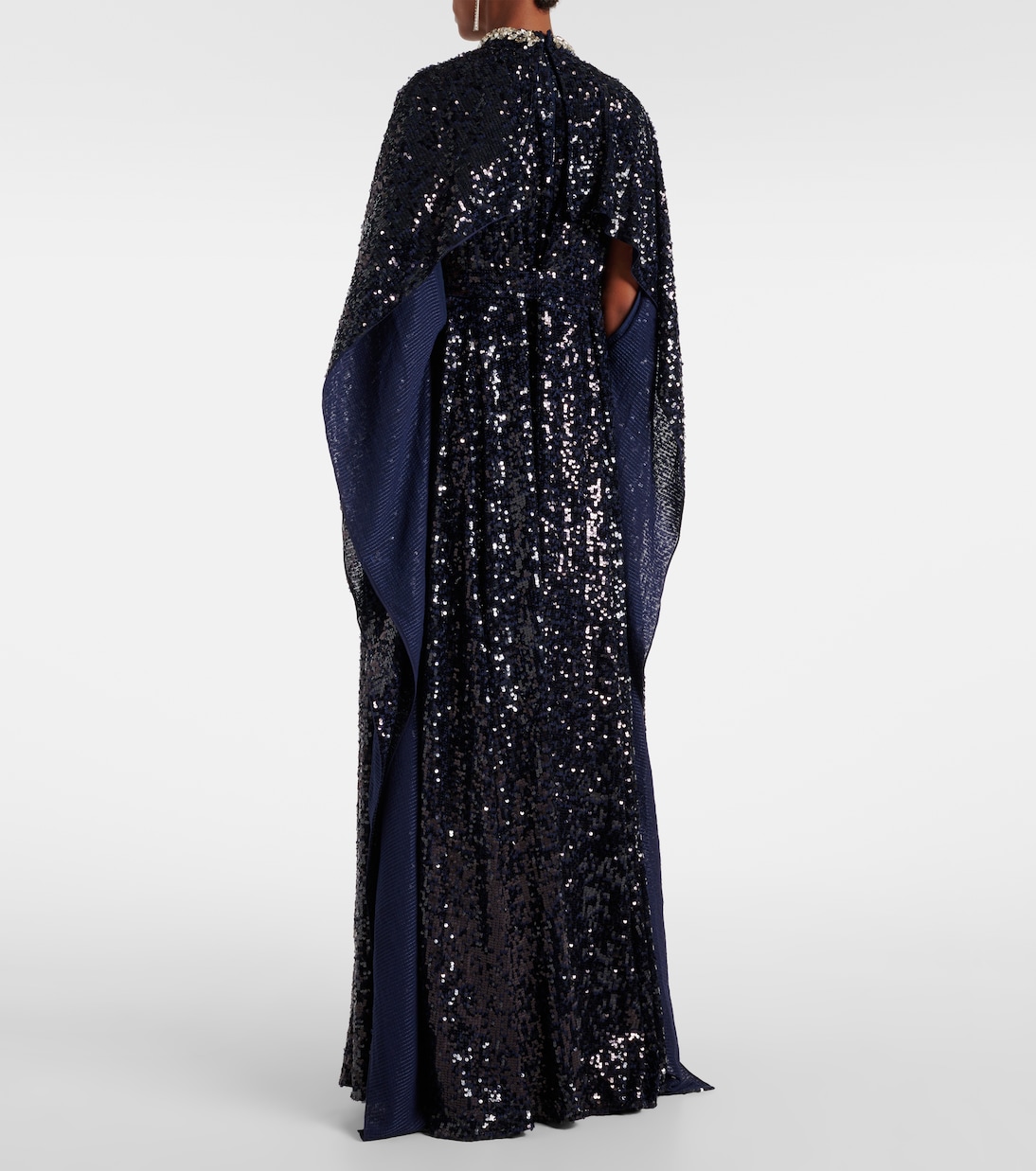 Abito lungo con paillettes | Erdem