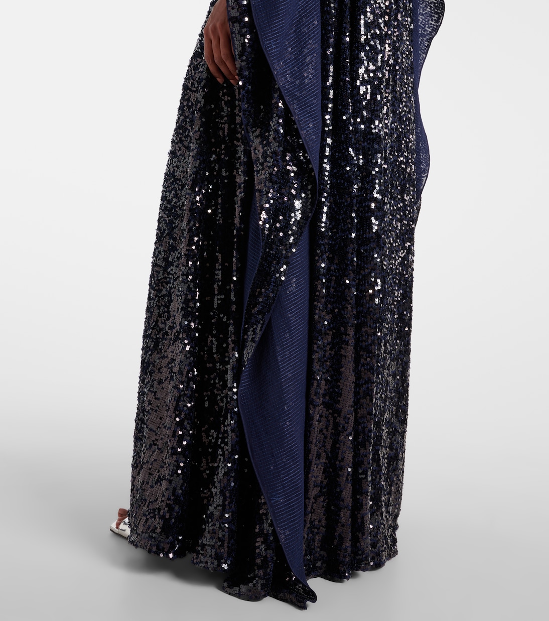 Abito lungo con paillettes | Erdem