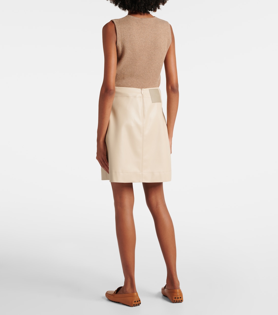 Minifalda Aere Leisure de jersey revestido | Max Mara