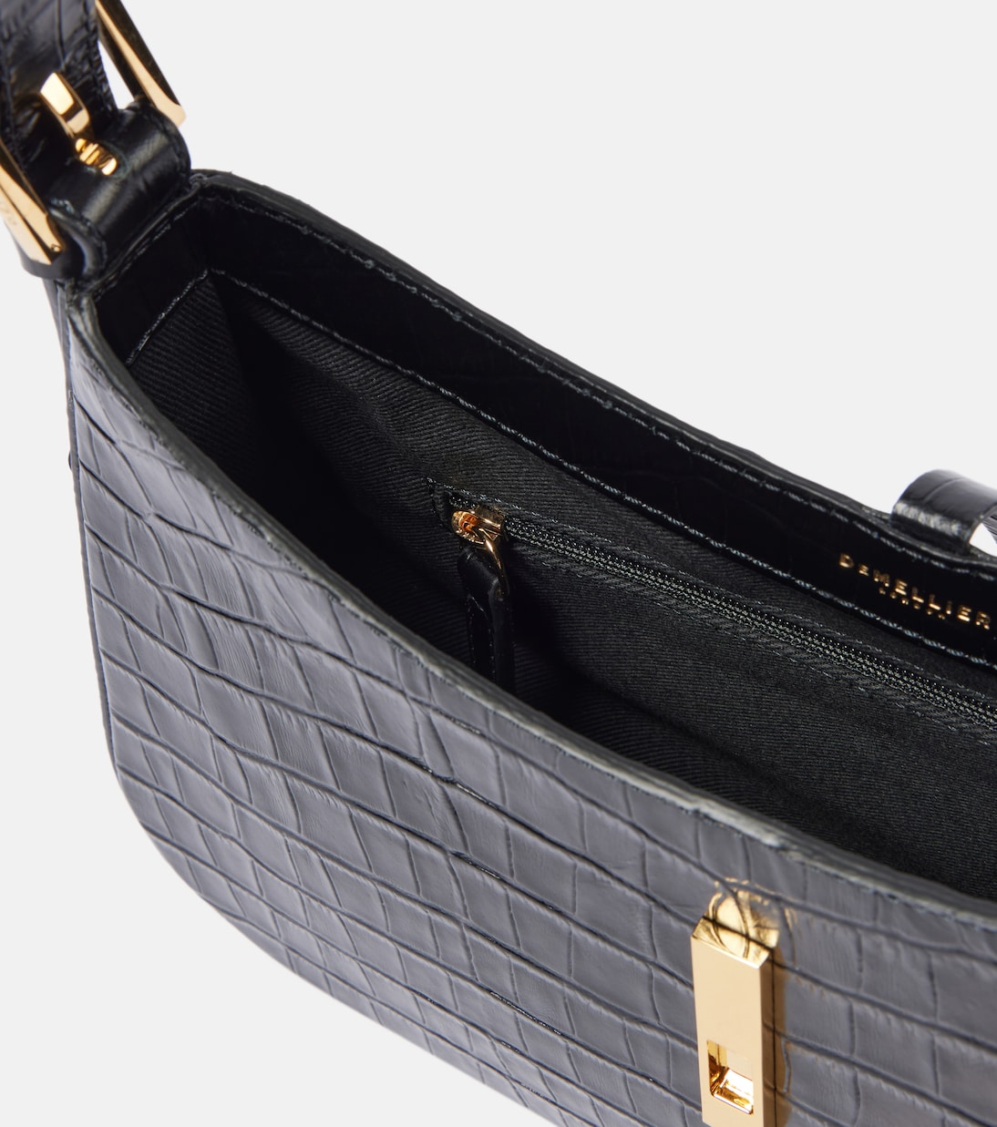 Tokyo croc-effect leather shoulder bag | DeMellier