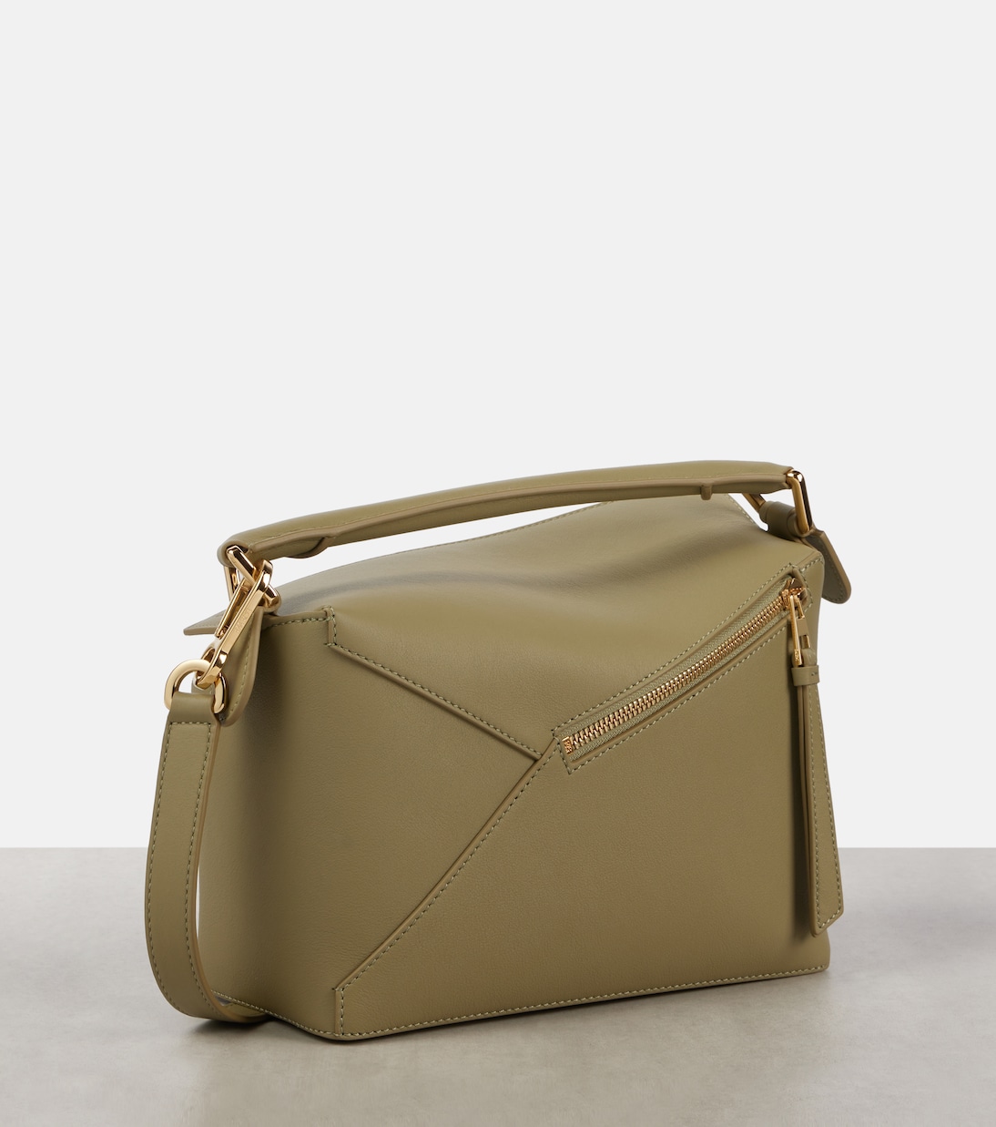Tote Puzzle Small aus Leder | Loewe