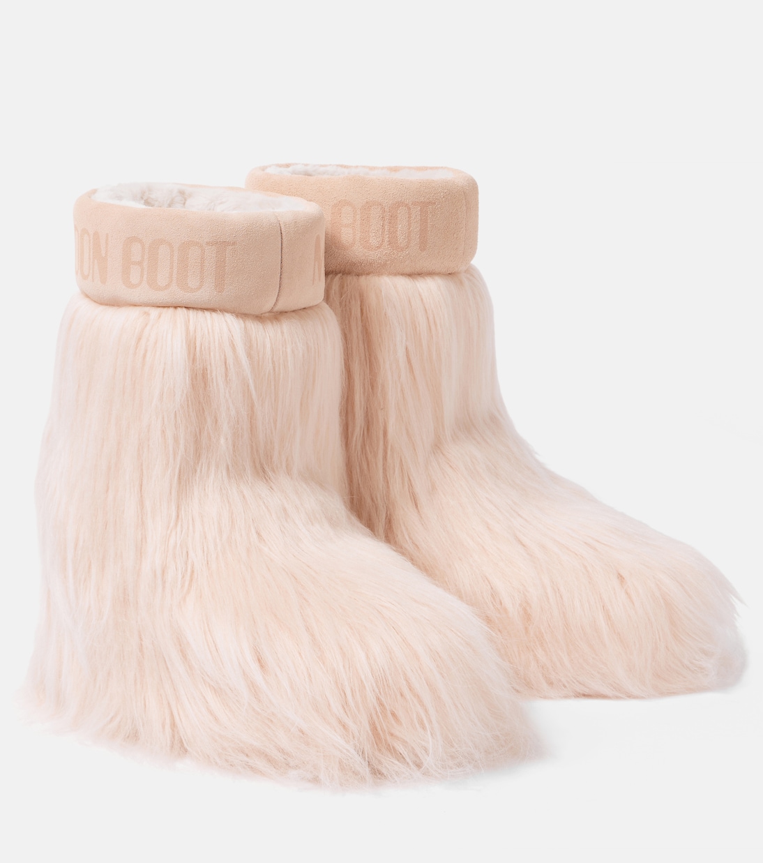 Icon Yeti faux fur-trimmed snow boots | Moon Boot