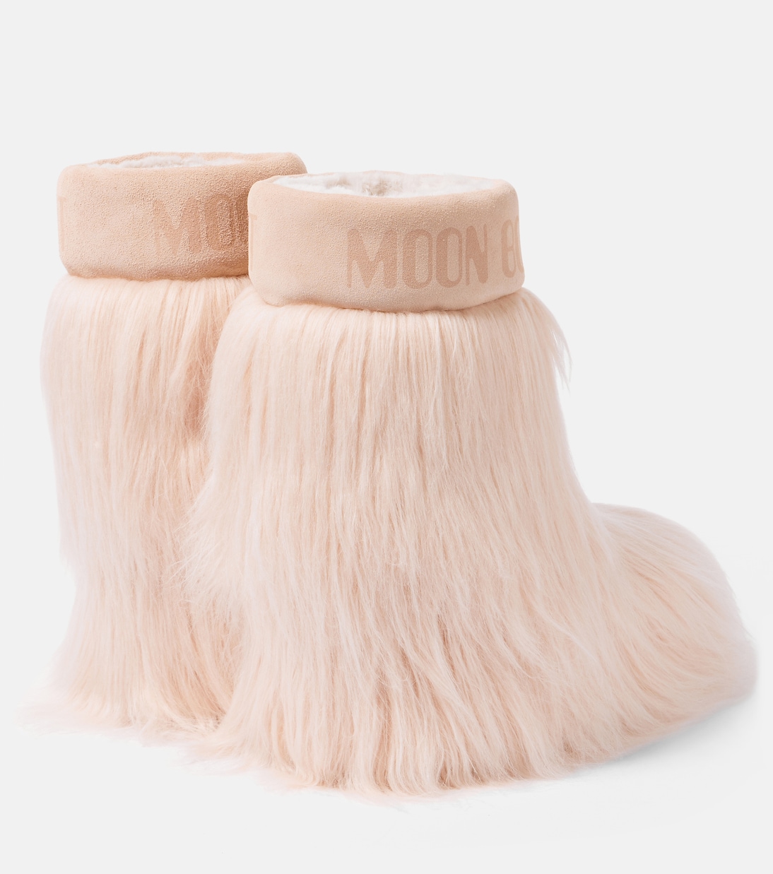 Icon Yeti faux fur-trimmed snow boots | Moon Boot