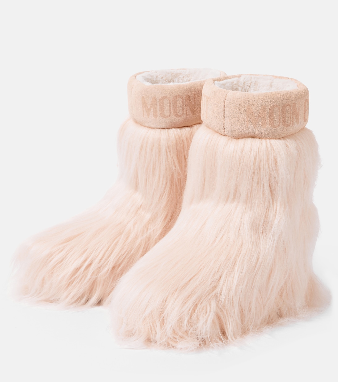 Icon Yeti faux fur-trimmed snow boots | Moon Boot
