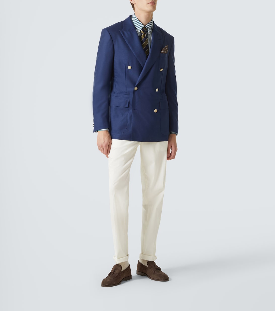 Double-breasted cashmere blazer | Dunhill