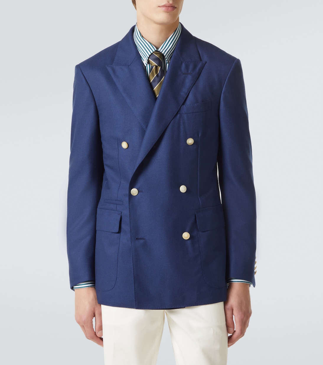Double-breasted cashmere blazer | Dunhill