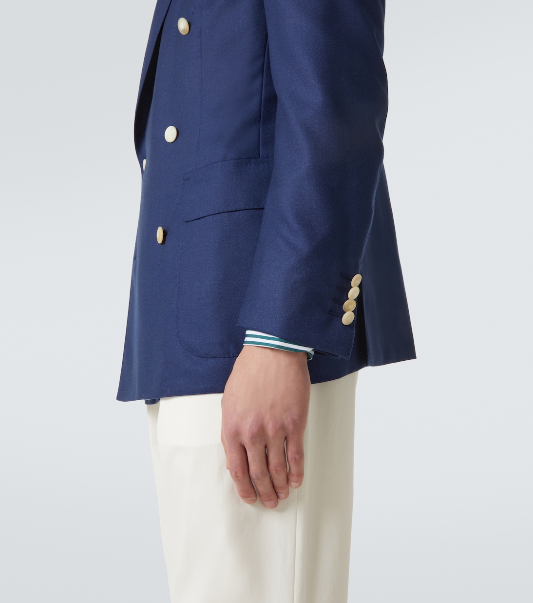 Double-breasted cashmere blazer | Dunhill