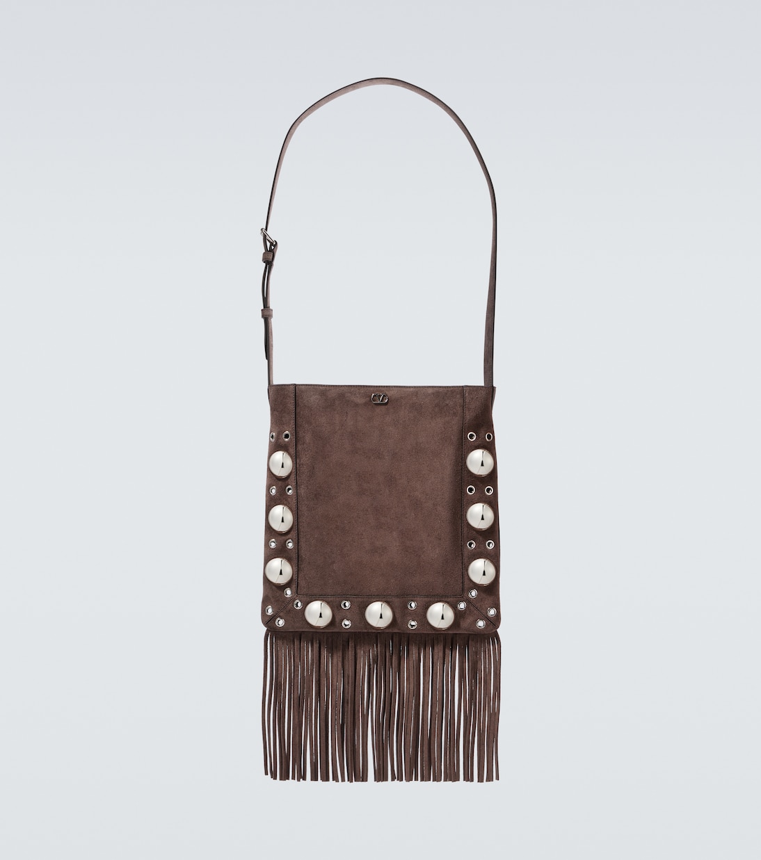 Sac Nellcôte en daim à ornements | Valentino Garavani