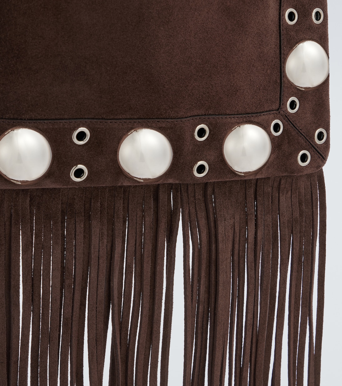 Sac Nellcôte en daim à ornements | Valentino Garavani