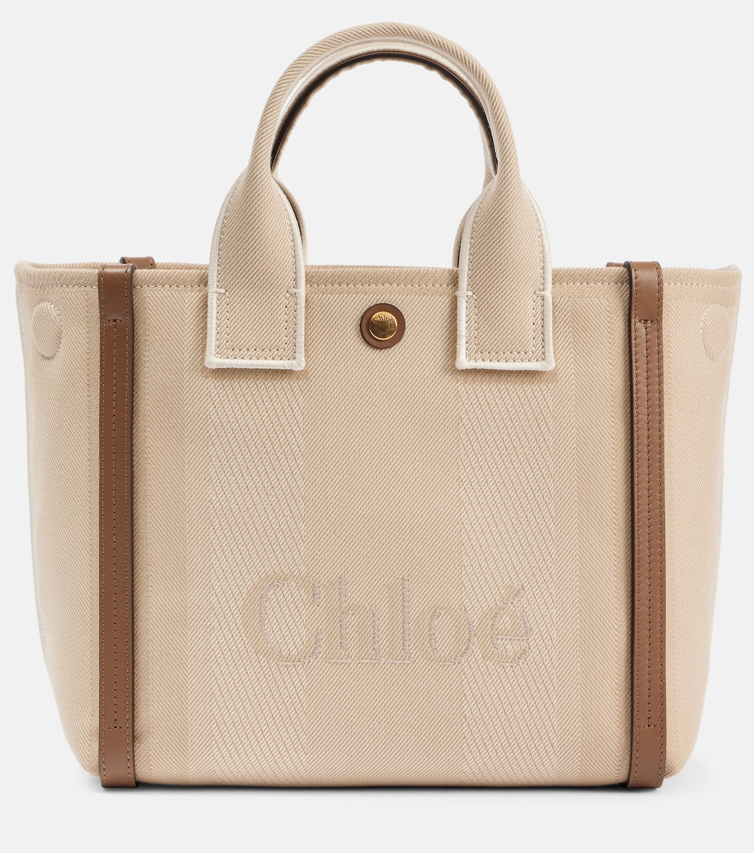 Borsa Chloé Carry Small in canvas | Chloé
