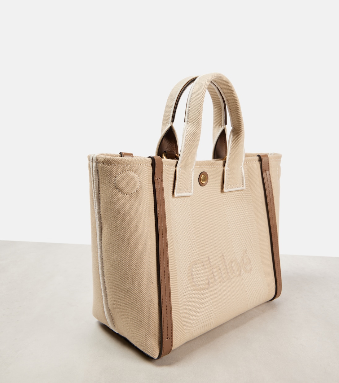 Borsa Chloé Carry Small in canvas | Chloé