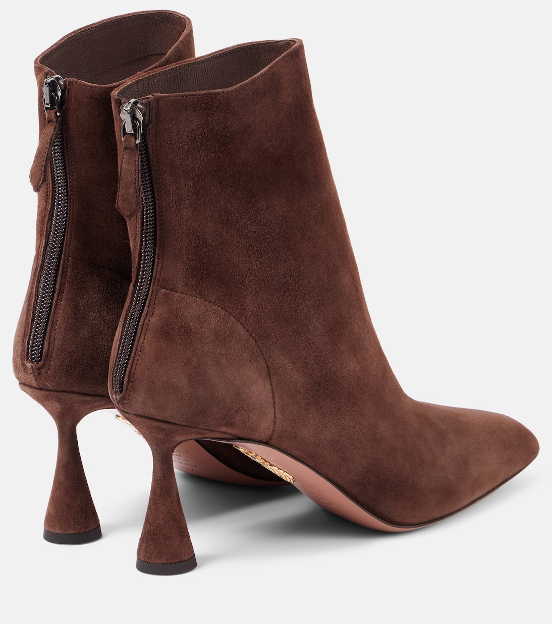 Amore 75 suede ankle boots  | Aquazzura