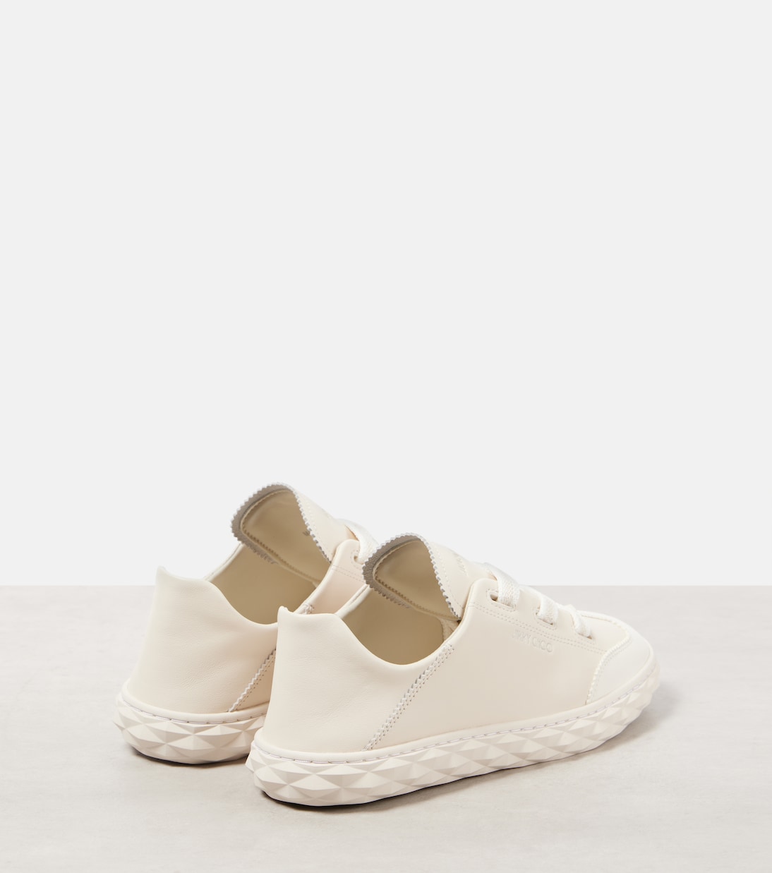Sneakers Diamond Light Flex/F in pelle | Jimmy Choo