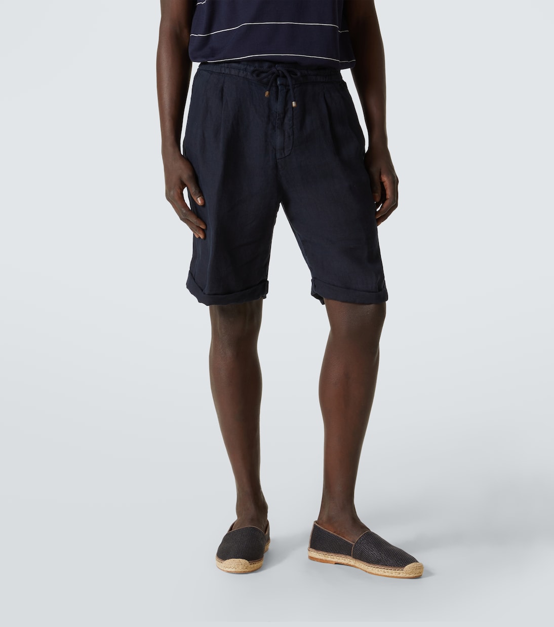Linen shorts | Brunello Cucinelli
