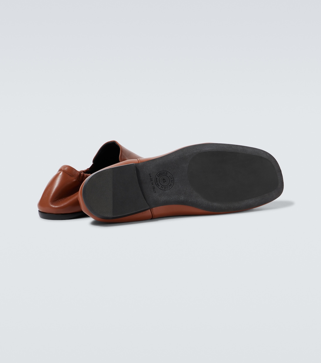 Slip-Ons aus Leder | Dries Van Noten
