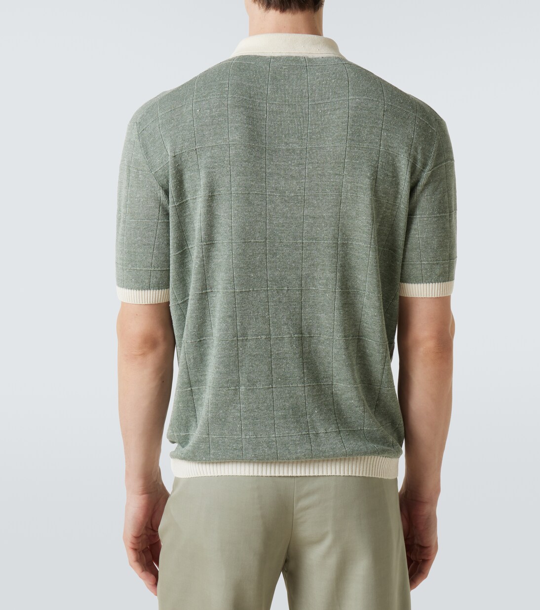 Polo en lin et soie | Canali