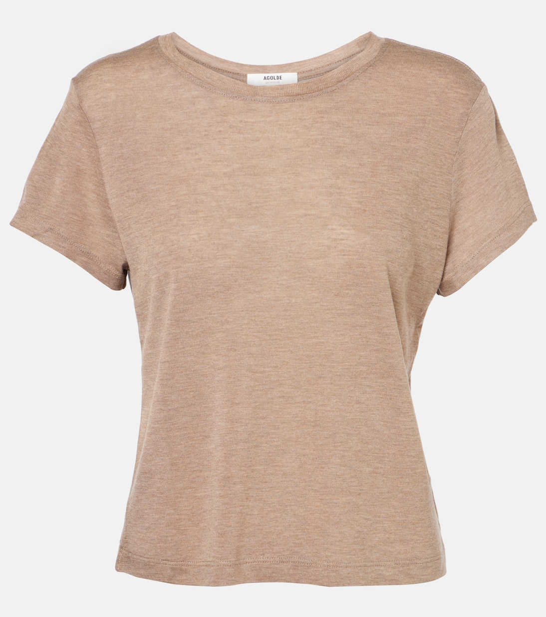 T-shirt cropped Adine in jersey | Agolde