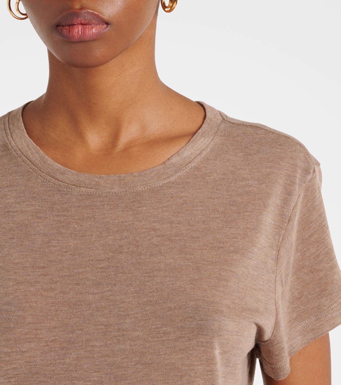 T-shirt cropped Adine in jersey | Agolde