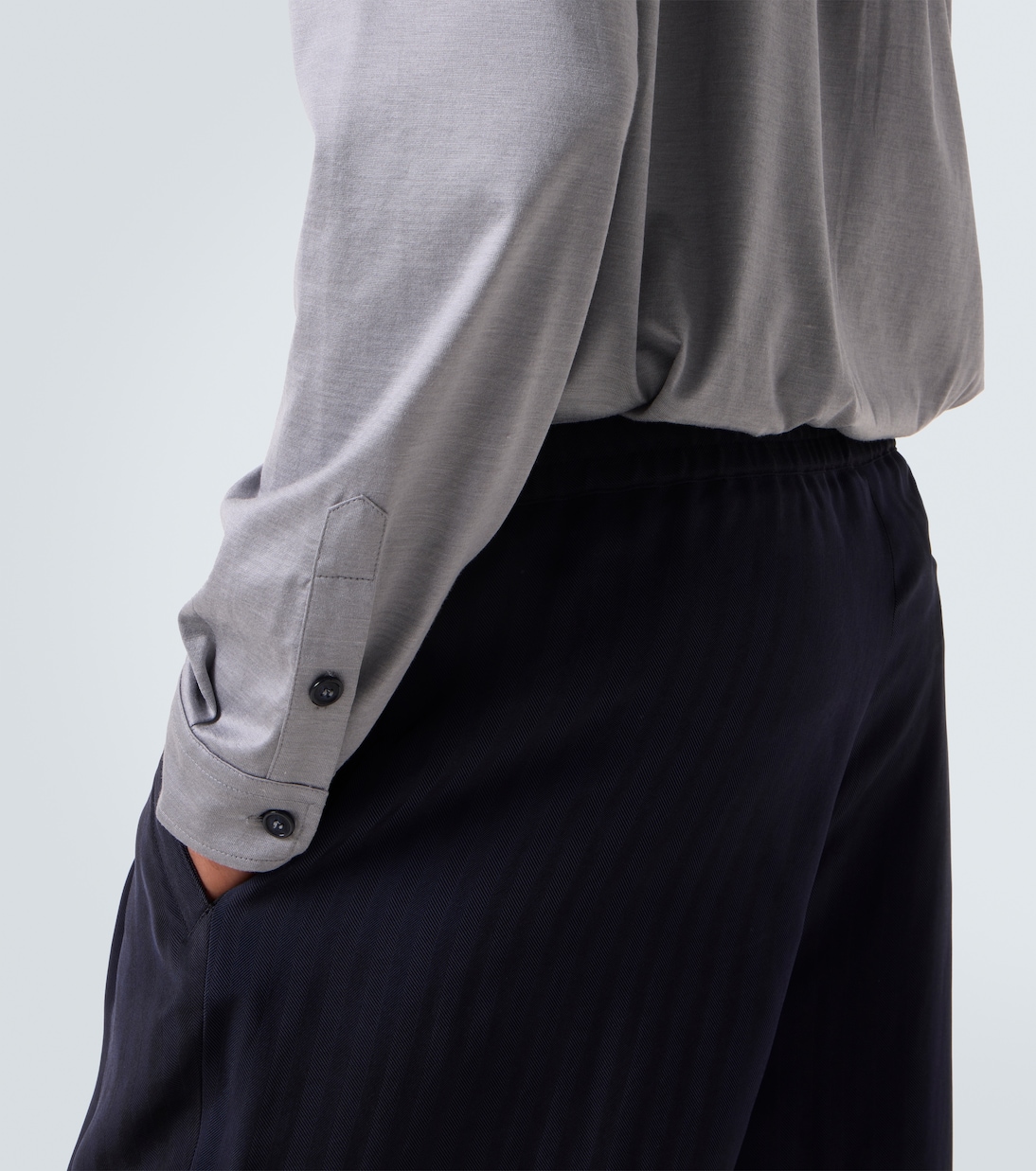 Camicia in cotone e seta  | Giorgio Armani