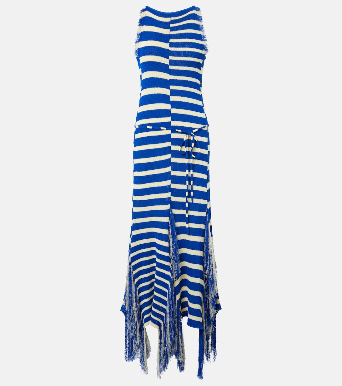 Robe longue Yves rayée | Proenza Schouler