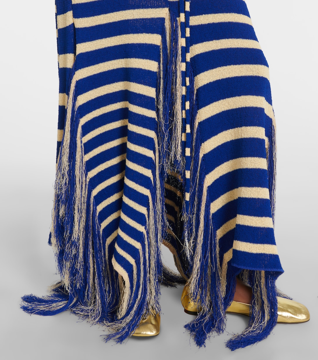 Robe longue Yves rayée | Proenza Schouler