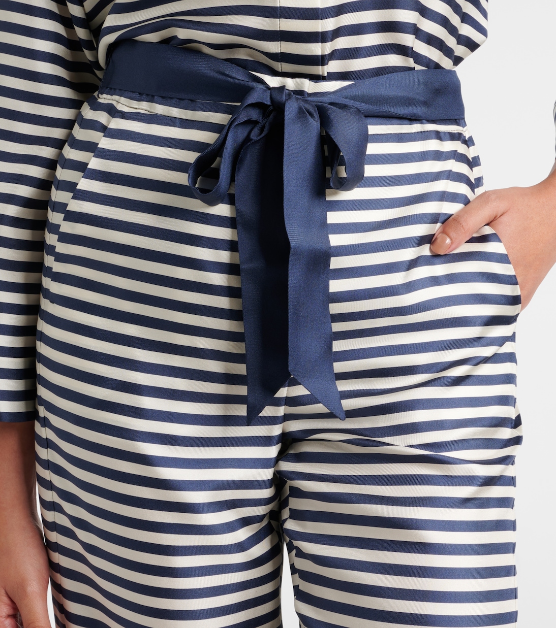 Weite Hose Nine aus Seide | 'S Max Mara