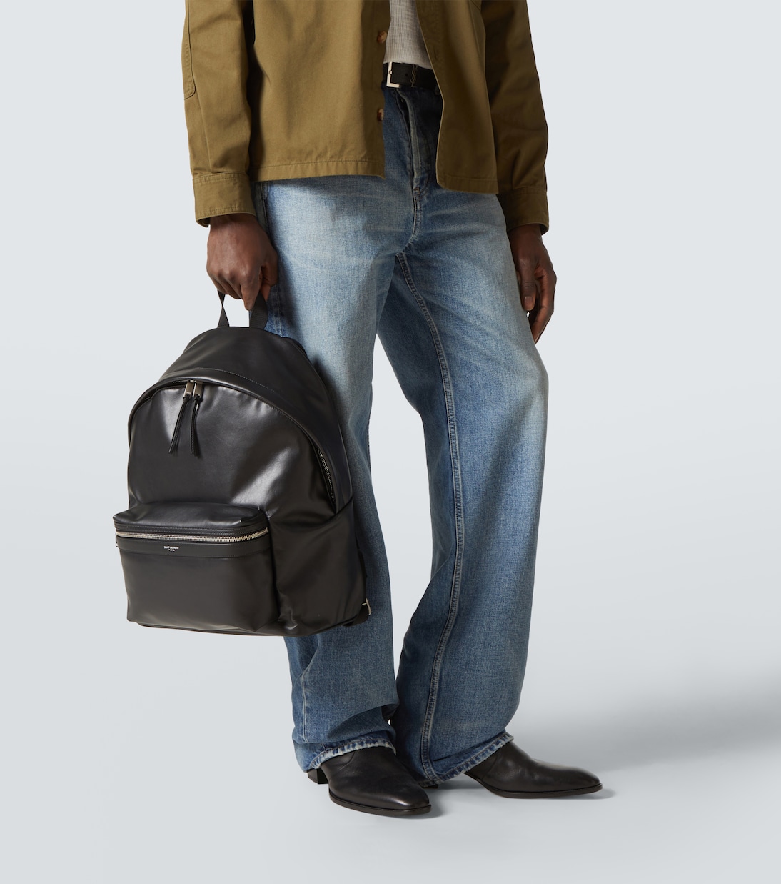 Sac à dos City en cuir | Saint Laurent