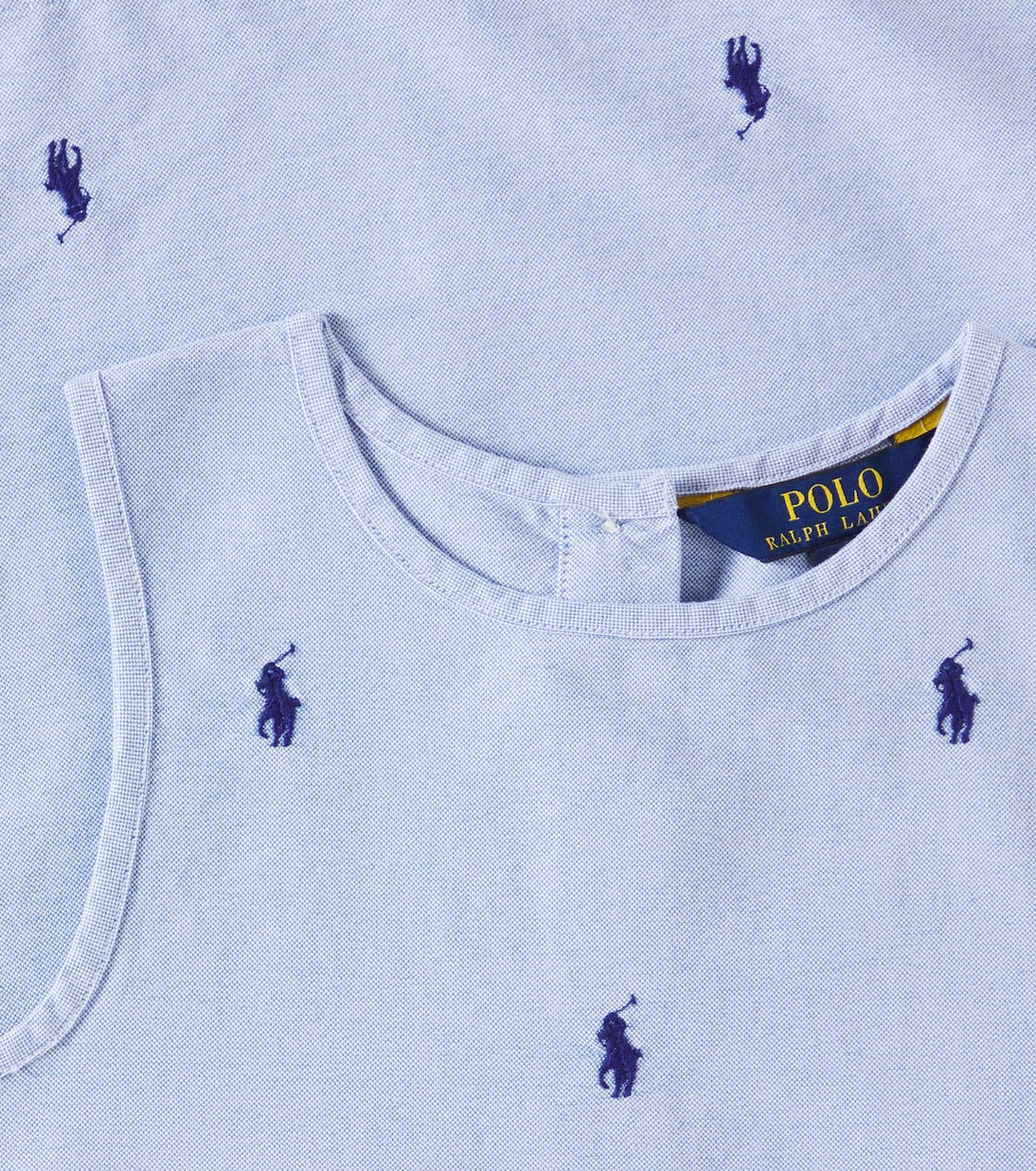 Robe imprimée en lin et coton | Polo Ralph Lauren Kids
