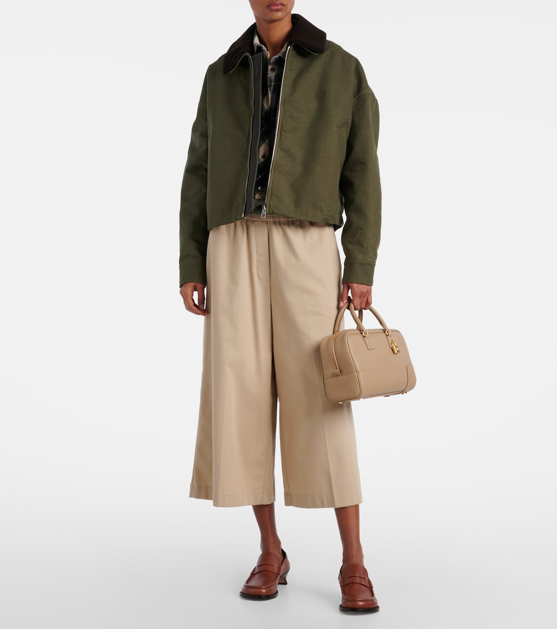 Amazona 28 leather tote bag | Loewe