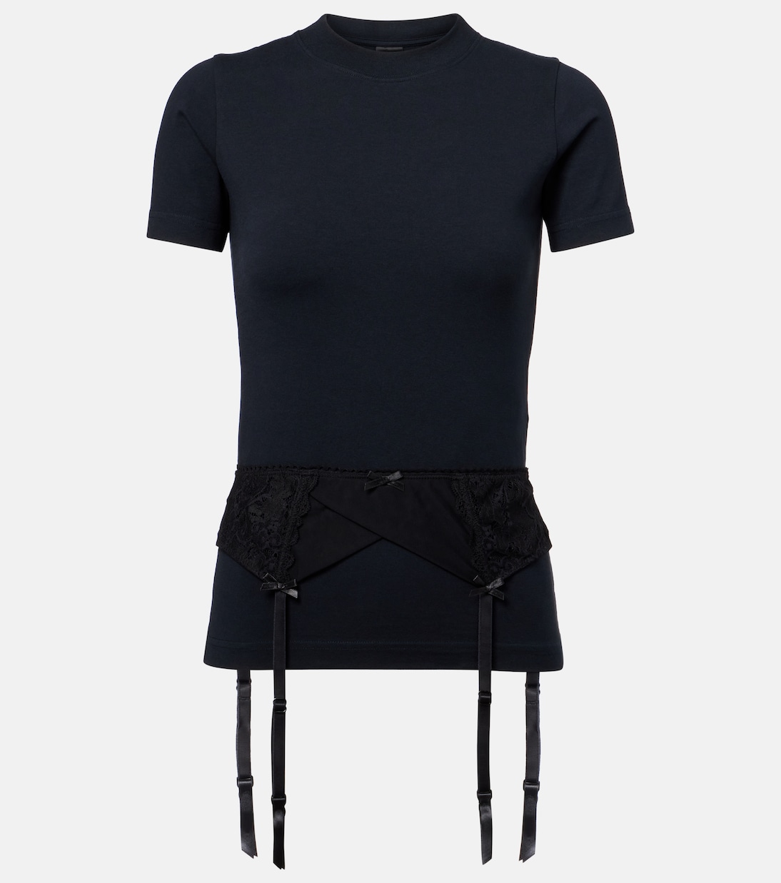 Camiseta Lingerie en mezcla de algodón | Balenciaga