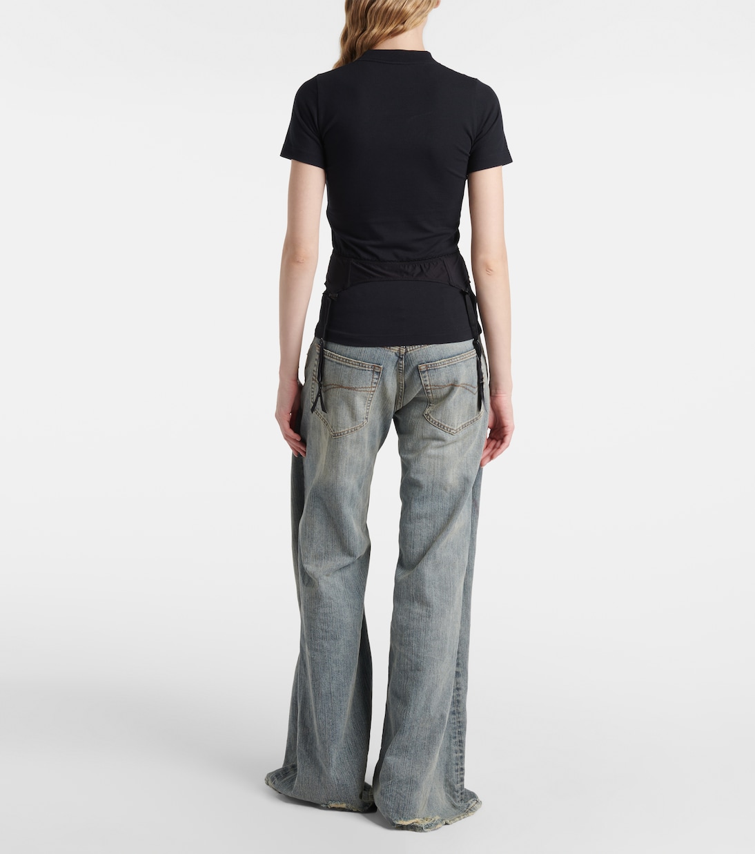 Camiseta Lingerie en mezcla de algodón | Balenciaga