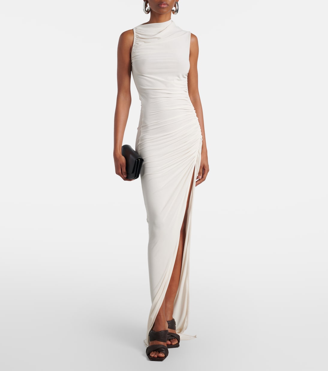 Robe aus Crêpe-Jersey | Rick Owens