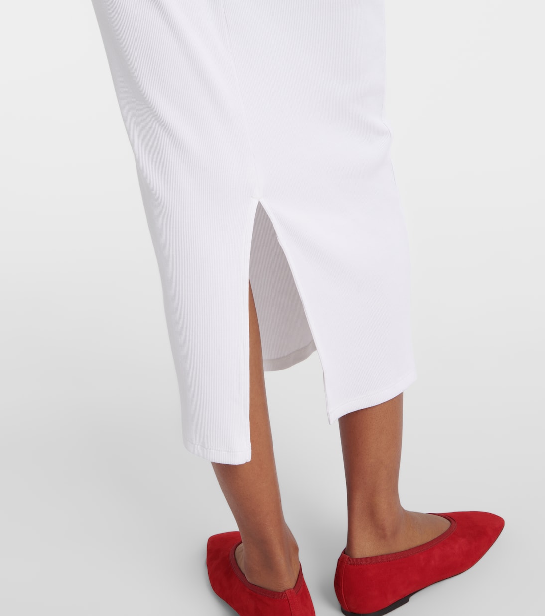 Abito midi Darien in misto cotone | Veronica Beard