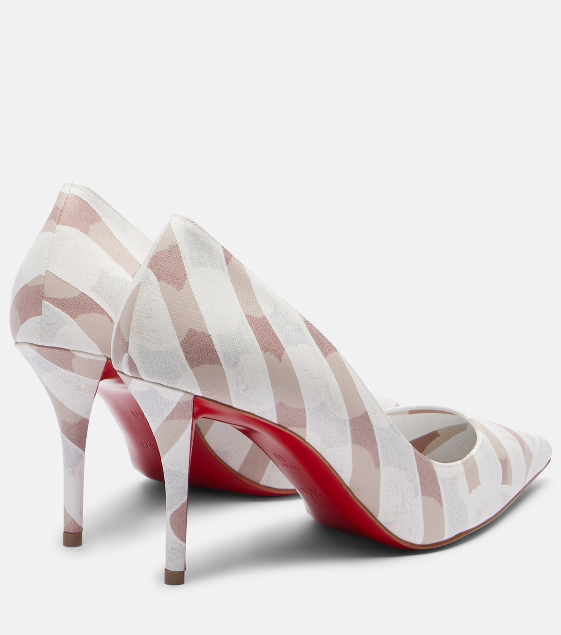 Salones Miss Z 80 de lona estampados | Christian Louboutin