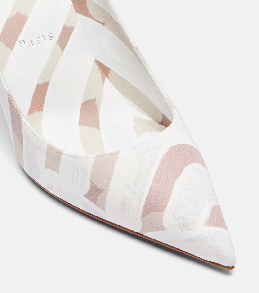 Salones Miss Z 80 de lona estampados | Christian Louboutin