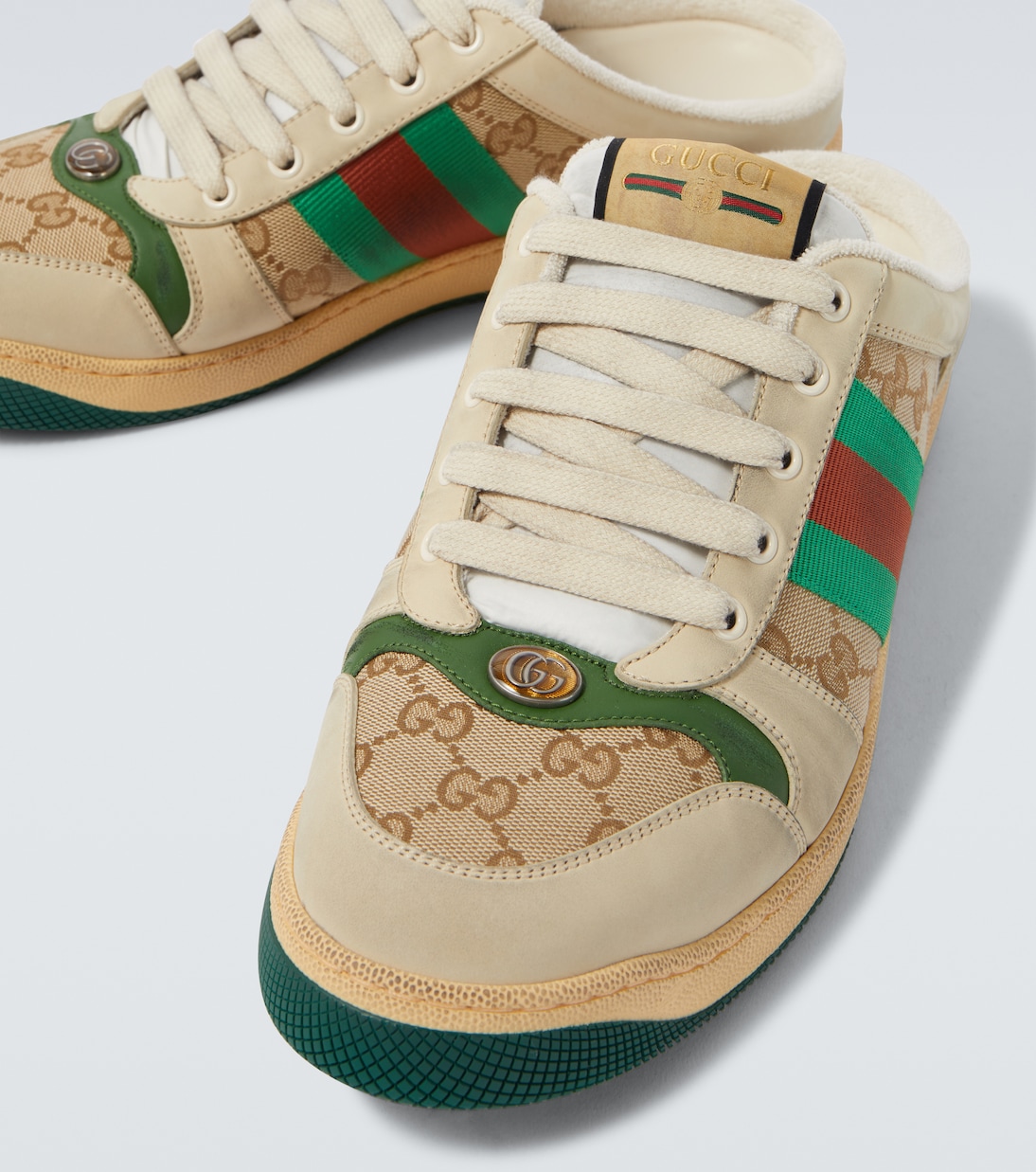Sneakers Screener GG Canvas mit Leder  | Gucci
