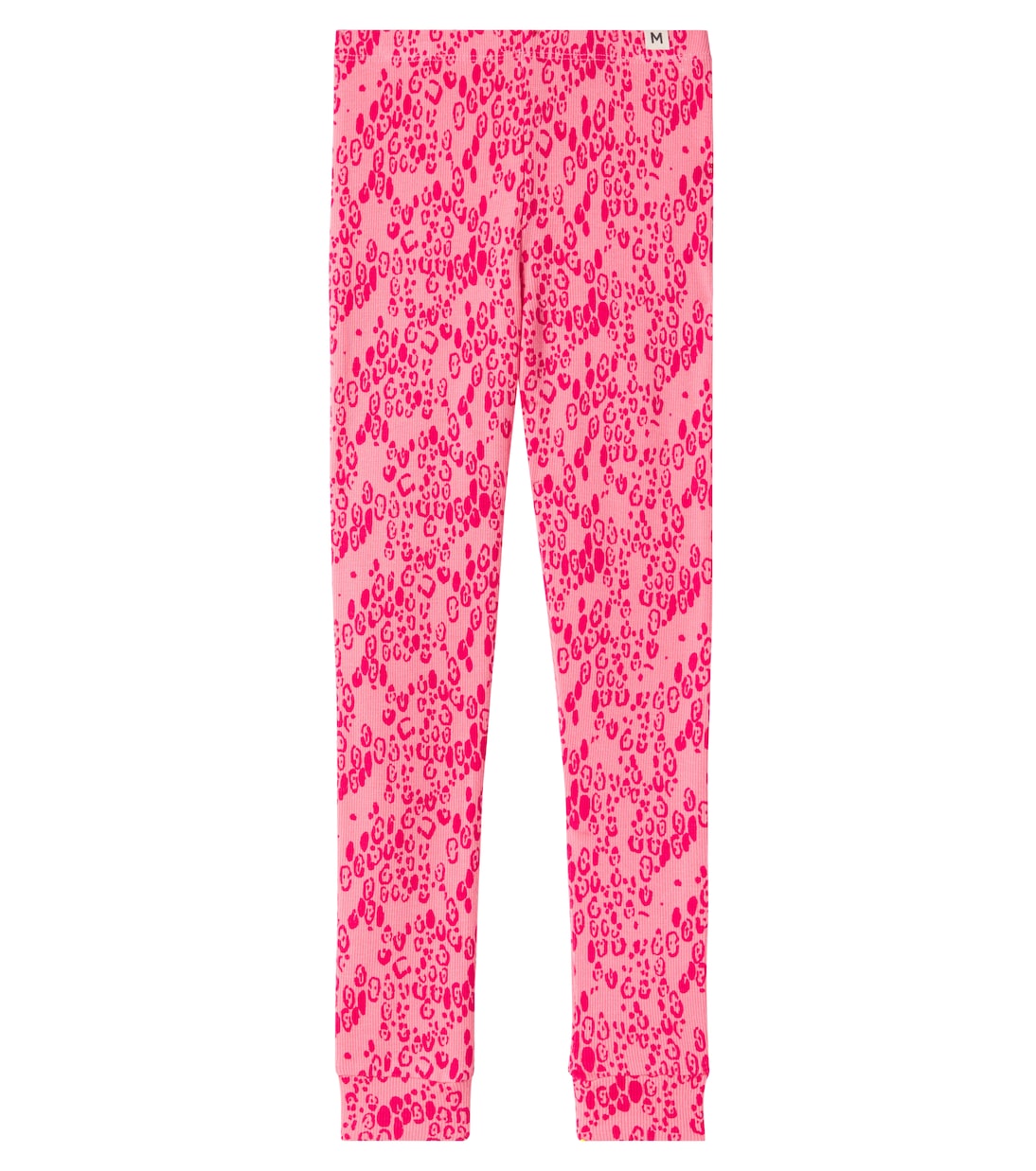 Leopard-print jersey leggings | Mini Rodini