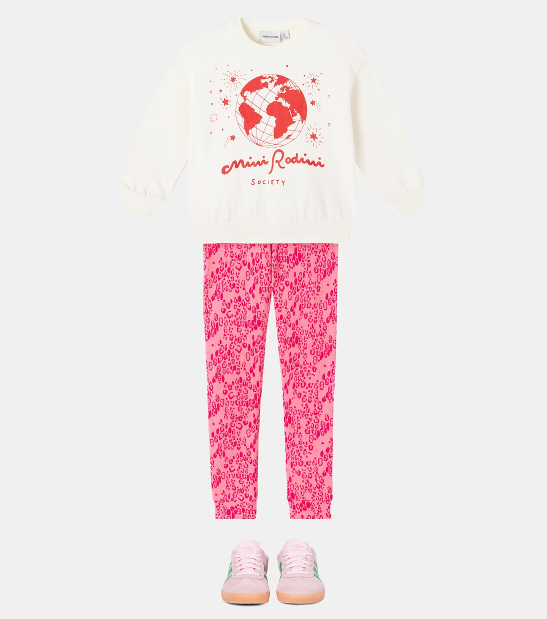 Bedruckte Leggings aus Jersey | Mini Rodini