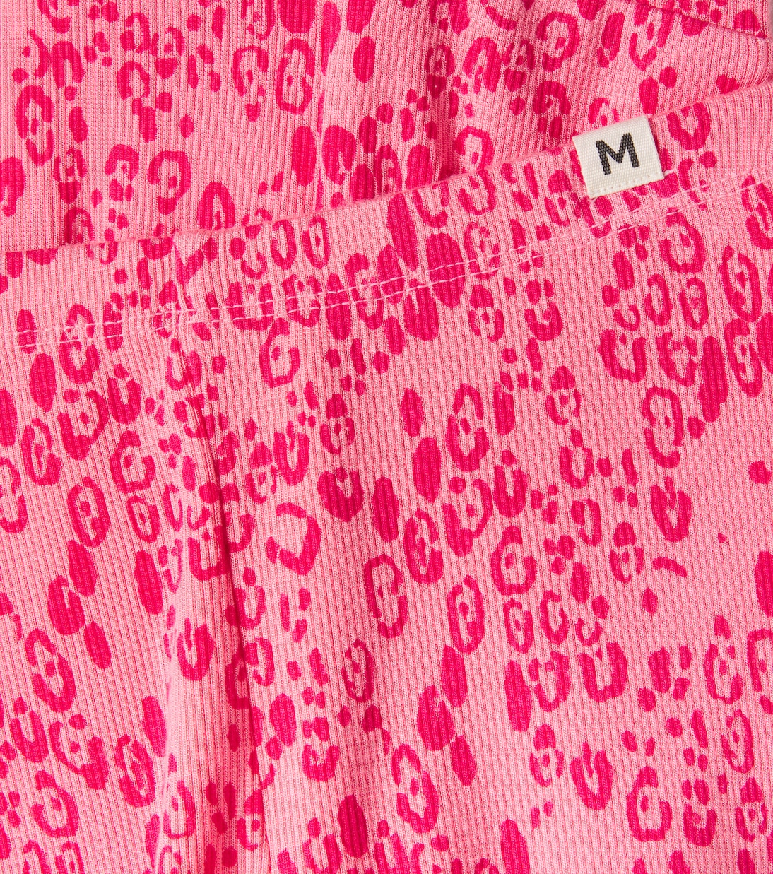 Leopard-print jersey leggings | Mini Rodini