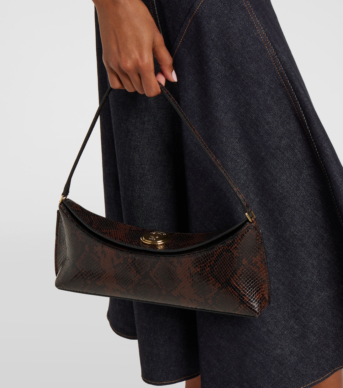 Borsa a spalla Calisso Small con stampa | Jacquemus