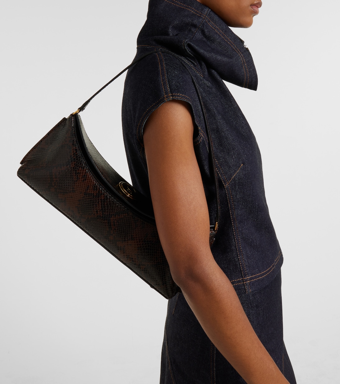 Borsa a spalla Calisso Small con stampa | Jacquemus