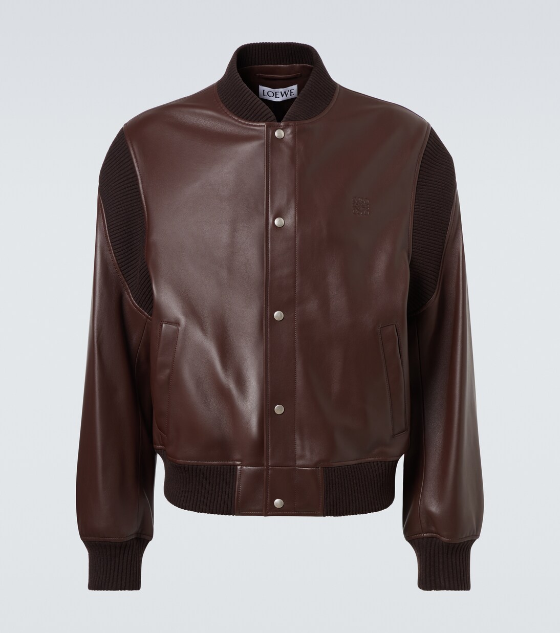 Leather bomber jacket | Loewe
