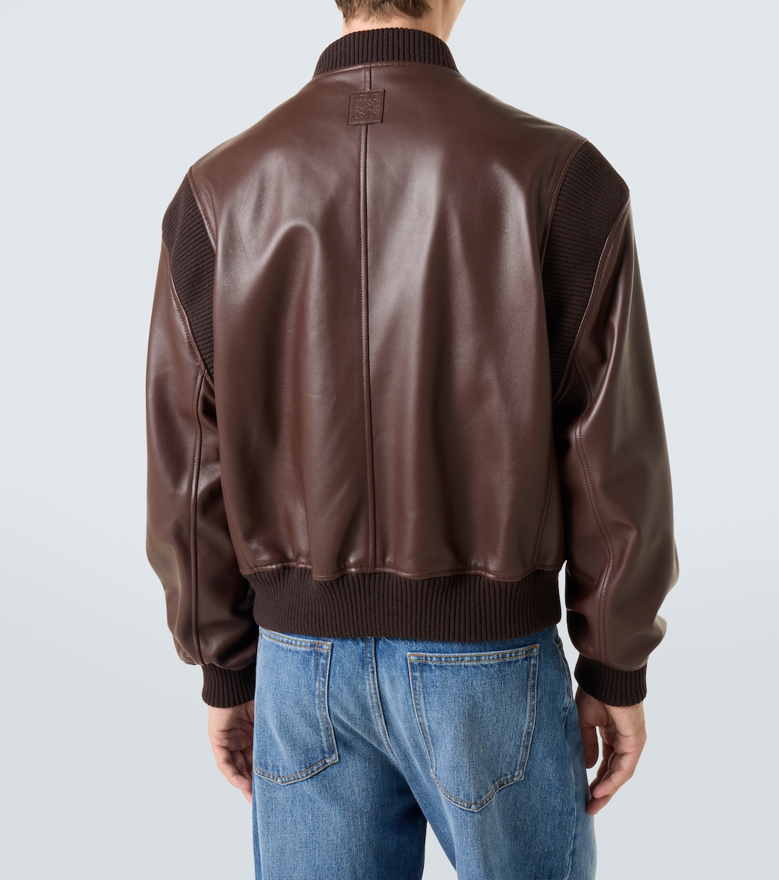 Leather bomber jacket | Loewe