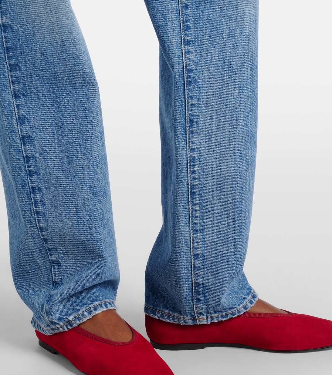 Sophie low-rise straight jeans | Slvrlake