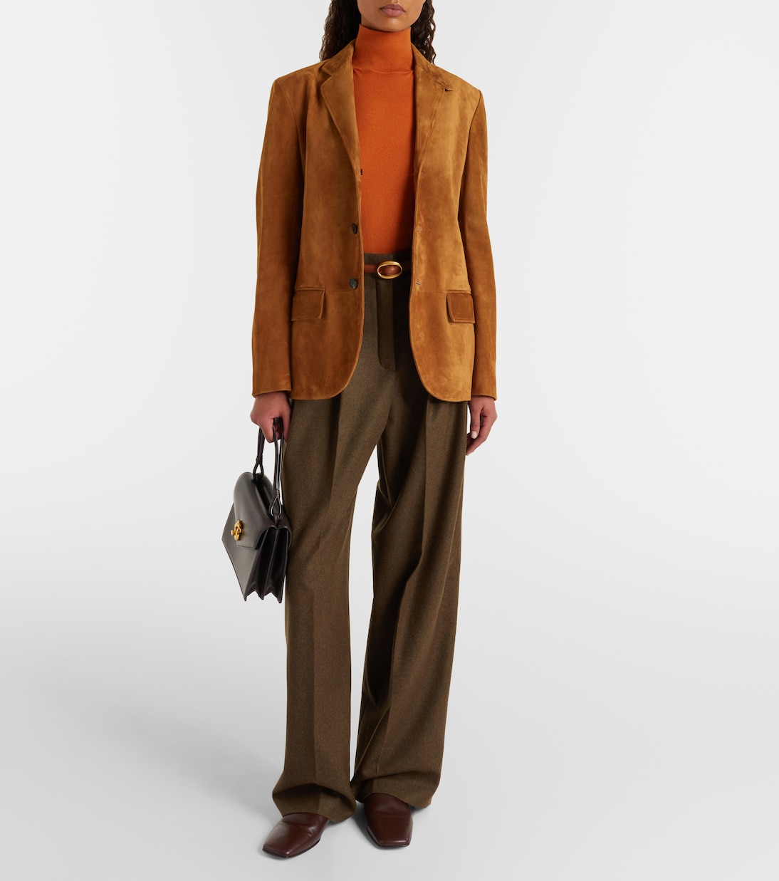 Suede blazer | Loro Piana