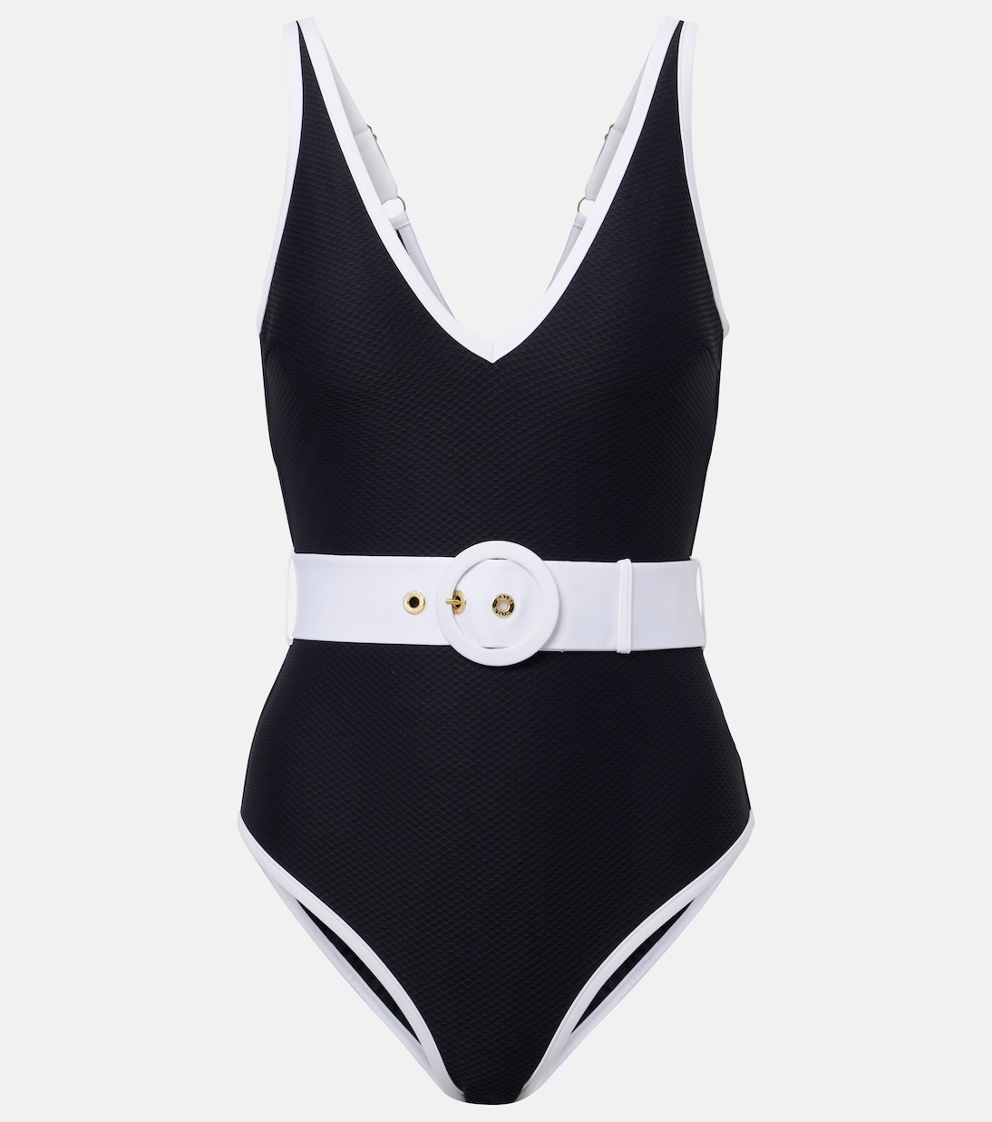 Pampelonne belted swimsuit | Heidi Klein