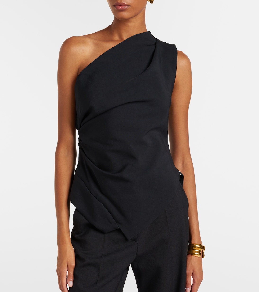 Asymmetric one-shoulder top | Róhe