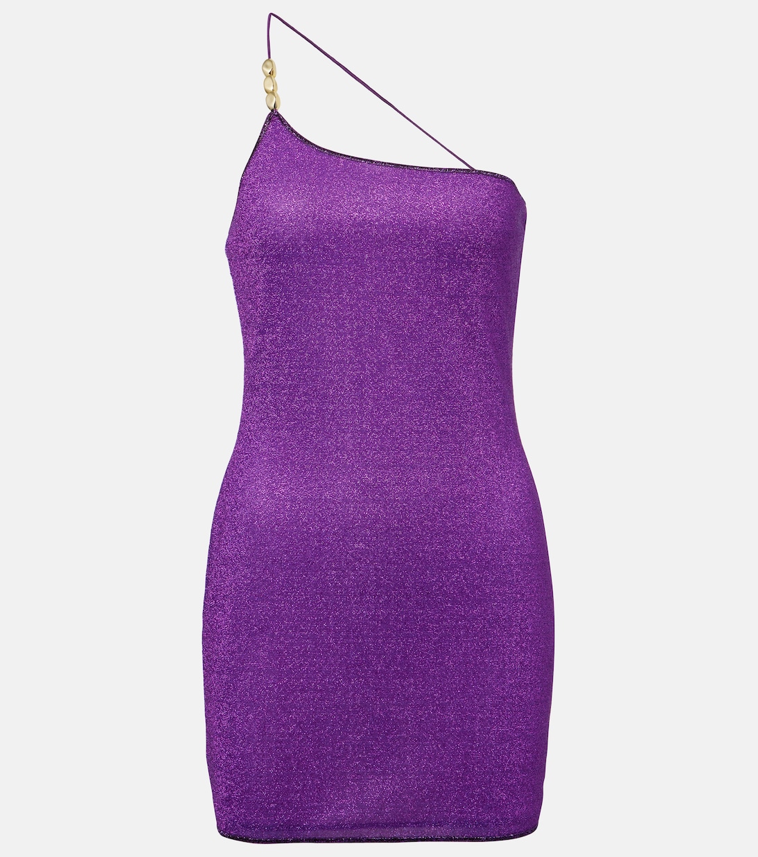 Lumière one-shoulder minidress | Oséree